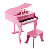 Bebé / Instrumento de piano de juguete Rosa Blanco Negro