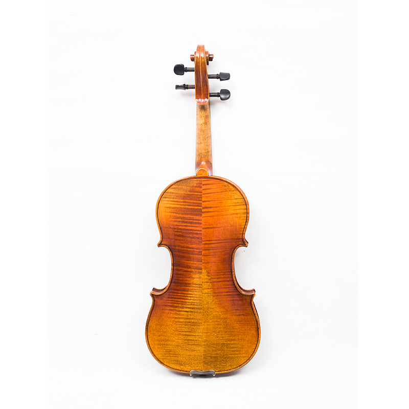 Bonito violín de barniz antiguo con flamado (AVA200)