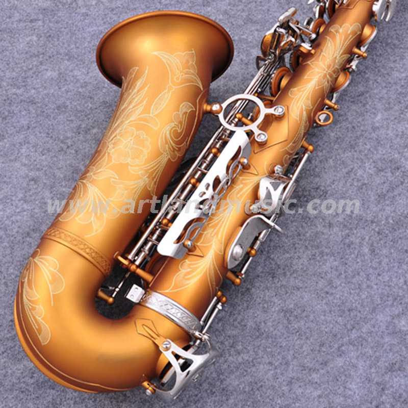 Saxofón Alto Mib Color Café Mate(AAS6506) 
