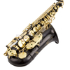 Saxofón alto Mib Llave lacada en oro Cuerpo NEGRO