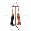 Marco de tierra de guitarra de madera de doble cabeza, instrumento popular de guitarra eléctrica, soporte vertical de doble cabeza (AGS-32)