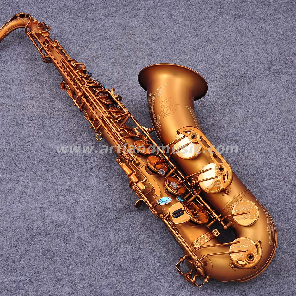 Saxofón de tenor BB de oro (ATS5506MC)