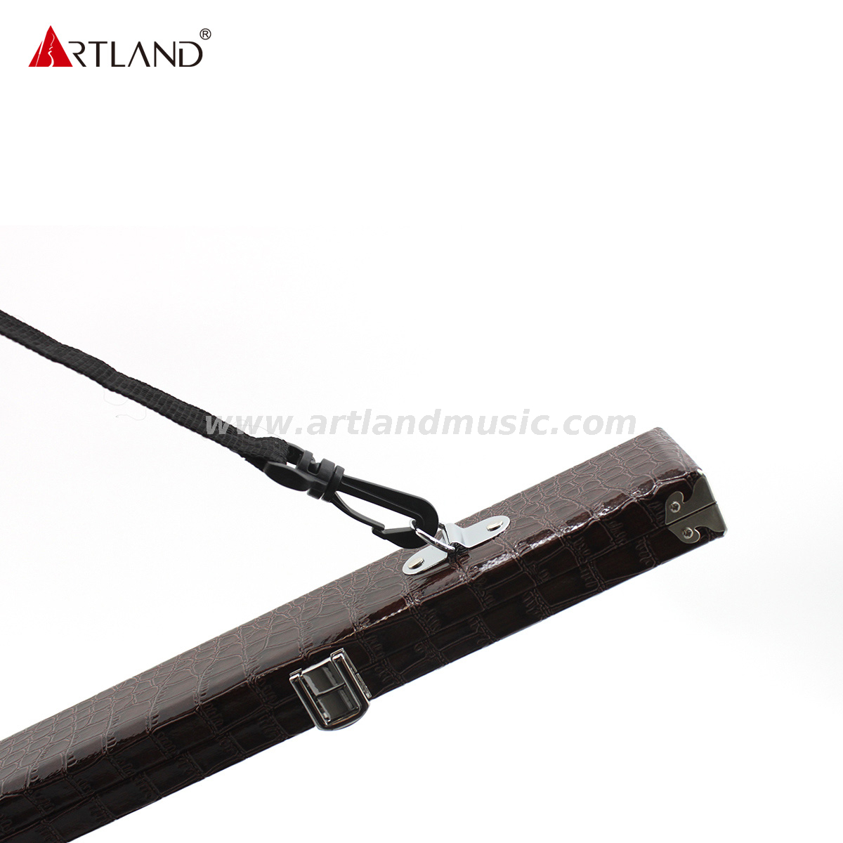 Artland Single Bow Case for Violin Viola Cello Bow con exterior con vinilo (BCW801)