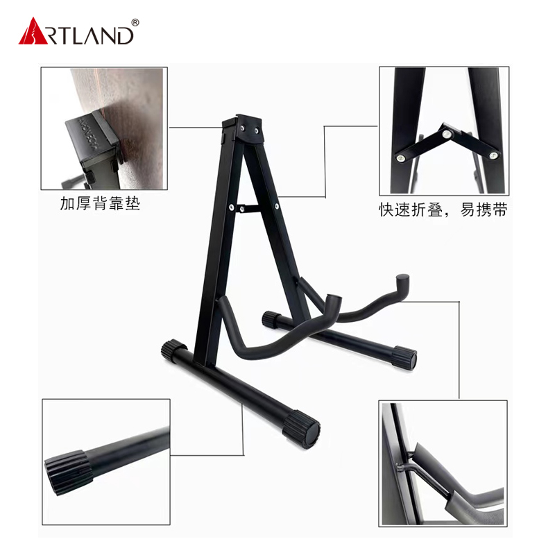 Soporte para ukelele soporte para guitarra pequeña soporte para guitarra pequeña accesorios para instrumentos musicales (AGS-305)
